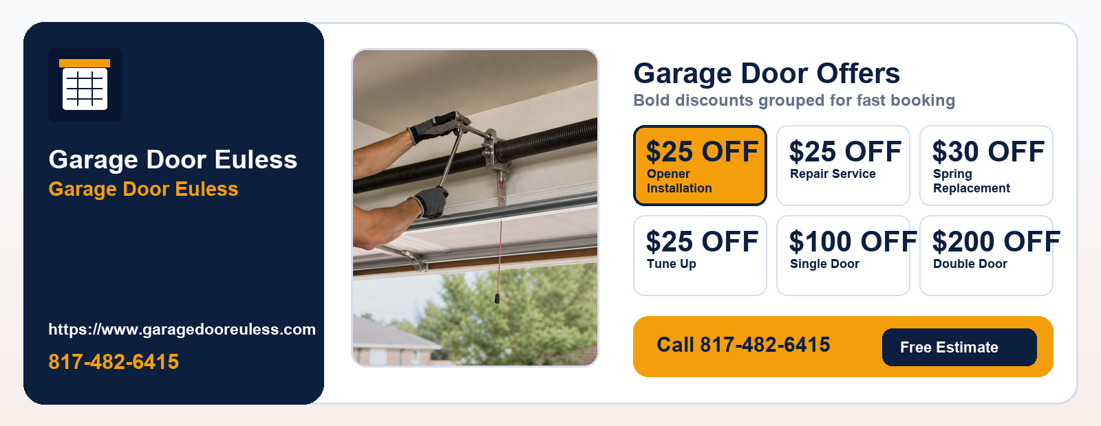 Select All Garage Door Offers coupon for Garage Door Euless