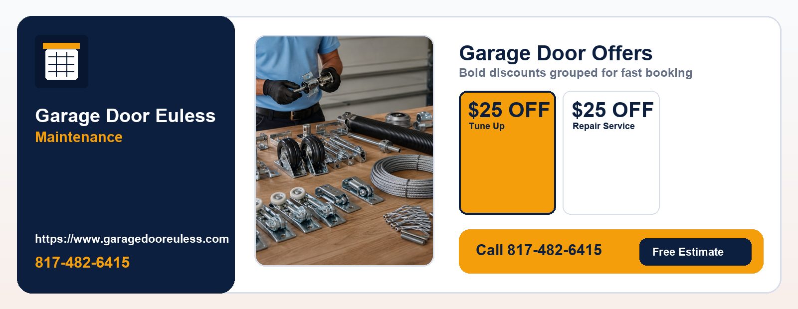 $25 OFF Tune Up + $25 OFF Repair Service coupon for Maintenance