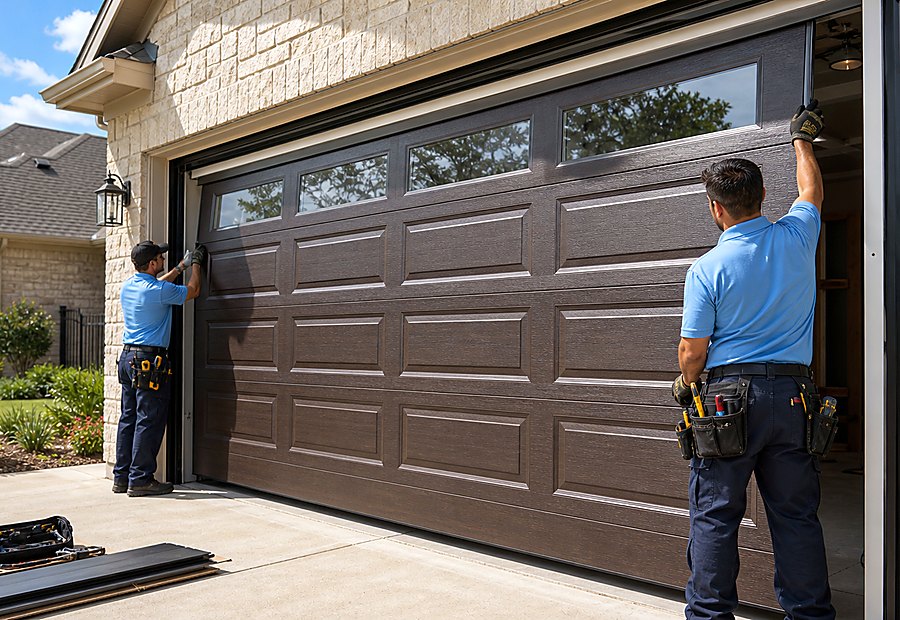 After Emergency garage door service