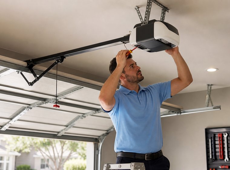 Panel and Track Repair for Garage Doors in Euless TX