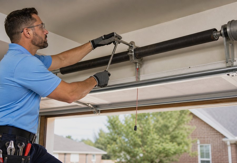 Before Springs garage door service