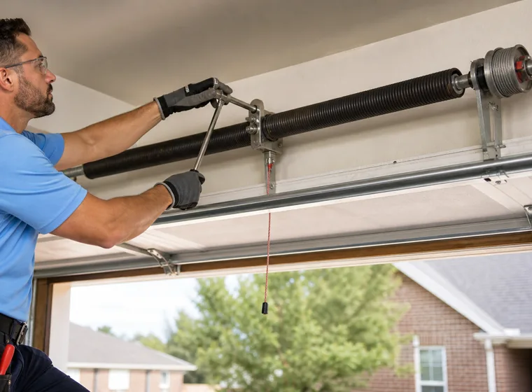 Spring tension adjustment in Euless TX
